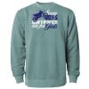 Unisex Midweight Pigment-Dyed Crewneck Sweatshirt Thumbnail