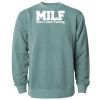 Unisex Midweight Pigment-Dyed Crewneck Sweatshirt Thumbnail