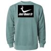 Unisex Midweight Pigment-Dyed Crewneck Sweatshirt Thumbnail