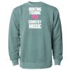 Unisex Midweight Pigment-Dyed Crewneck Sweatshirt Thumbnail