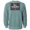 Unisex Midweight Pigment-Dyed Crewneck Sweatshirt Thumbnail