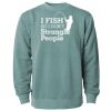 Unisex Midweight Pigment-Dyed Crewneck Sweatshirt Thumbnail