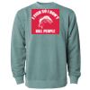 Unisex Midweight Pigment-Dyed Crewneck Sweatshirt Thumbnail