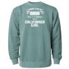 Unisex Midweight Pigment-Dyed Crewneck Sweatshirt Thumbnail