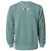 Unisex Midweight Pigment-Dyed Crewneck Sweatshirt Thumbnail