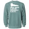 Unisex Midweight Pigment-Dyed Crewneck Sweatshirt Thumbnail