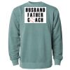 Unisex Midweight Pigment-Dyed Crewneck Sweatshirt Thumbnail