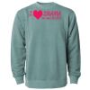 Unisex Midweight Pigment-Dyed Crewneck Sweatshirt Thumbnail