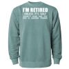 Unisex Midweight Pigment-Dyed Crewneck Sweatshirt Thumbnail