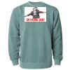 Unisex Midweight Pigment-Dyed Crewneck Sweatshirt Thumbnail