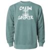 Unisex Midweight Pigment-Dyed Crewneck Sweatshirt Thumbnail