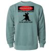 Unisex Midweight Pigment-Dyed Crewneck Sweatshirt Thumbnail