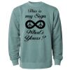 Unisex Midweight Pigment-Dyed Crewneck Sweatshirt Thumbnail