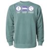 Unisex Midweight Pigment-Dyed Crewneck Sweatshirt Thumbnail