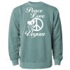 Unisex Midweight Pigment-Dyed Crewneck Sweatshirt Thumbnail