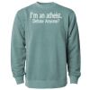 Unisex Midweight Pigment-Dyed Crewneck Sweatshirt Thumbnail