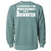 Unisex Midweight Pigment-Dyed Crewneck Sweatshirt Thumbnail