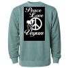 Unisex Midweight Pigment-Dyed Crewneck Sweatshirt Thumbnail