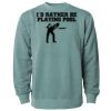 Unisex Midweight Pigment-Dyed Crewneck Sweatshirt Thumbnail