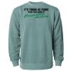 Unisex Midweight Pigment-Dyed Crewneck Sweatshirt Thumbnail