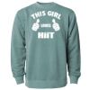 Unisex Midweight Pigment-Dyed Crewneck Sweatshirt Thumbnail