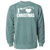 Unisex Midweight Pigment-Dyed Crewneck Sweatshirt Thumbnail