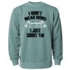 Unisex Midweight Pigment-Dyed Crewneck Sweatshirt Thumbnail