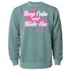 Unisex Midweight Pigment-Dyed Crewneck Sweatshirt Thumbnail