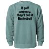 Unisex Midweight Pigment-Dyed Crewneck Sweatshirt Thumbnail