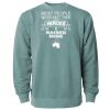 Unisex Midweight Pigment-Dyed Crewneck Sweatshirt Thumbnail