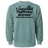 Unisex Midweight Pigment-Dyed Crewneck Sweatshirt Thumbnail