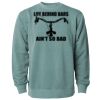 Unisex Midweight Pigment-Dyed Crewneck Sweatshirt Thumbnail