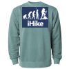 Unisex Midweight Pigment-Dyed Crewneck Sweatshirt Thumbnail