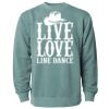 Unisex Midweight Pigment-Dyed Crewneck Sweatshirt Thumbnail