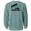 Unisex Midweight Pigment-Dyed Crewneck Sweatshirt Thumbnail