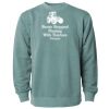 Unisex Midweight Pigment-Dyed Crewneck Sweatshirt Thumbnail