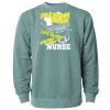 Unisex Midweight Pigment-Dyed Crewneck Sweatshirt Thumbnail