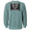 Unisex Midweight Pigment-Dyed Crewneck Sweatshirt Thumbnail