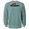 Unisex Midweight Pigment-Dyed Crewneck Sweatshirt Thumbnail