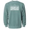 Unisex Midweight Pigment-Dyed Crewneck Sweatshirt Thumbnail