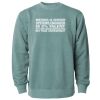 Unisex Midweight Pigment-Dyed Crewneck Sweatshirt Thumbnail