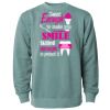 Unisex Midweight Pigment-Dyed Crewneck Sweatshirt Thumbnail