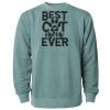 Unisex Midweight Pigment-Dyed Crewneck Sweatshirt Thumbnail