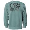 Unisex Midweight Pigment-Dyed Crewneck Sweatshirt Thumbnail