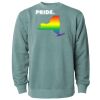 Unisex Midweight Pigment-Dyed Crewneck Sweatshirt Thumbnail