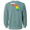 Unisex Midweight Pigment-Dyed Crewneck Sweatshirt Thumbnail