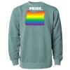 Unisex Midweight Pigment-Dyed Crewneck Sweatshirt Thumbnail