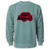 Unisex Midweight Pigment-Dyed Crewneck Sweatshirt Thumbnail