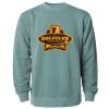 Unisex Midweight Pigment-Dyed Crewneck Sweatshirt Thumbnail