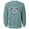 Unisex Midweight Pigment-Dyed Crewneck Sweatshirt Thumbnail